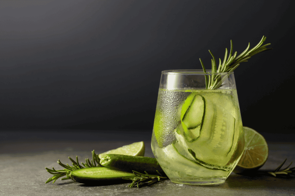琴酒調酒-Cucumber Gin Tonic